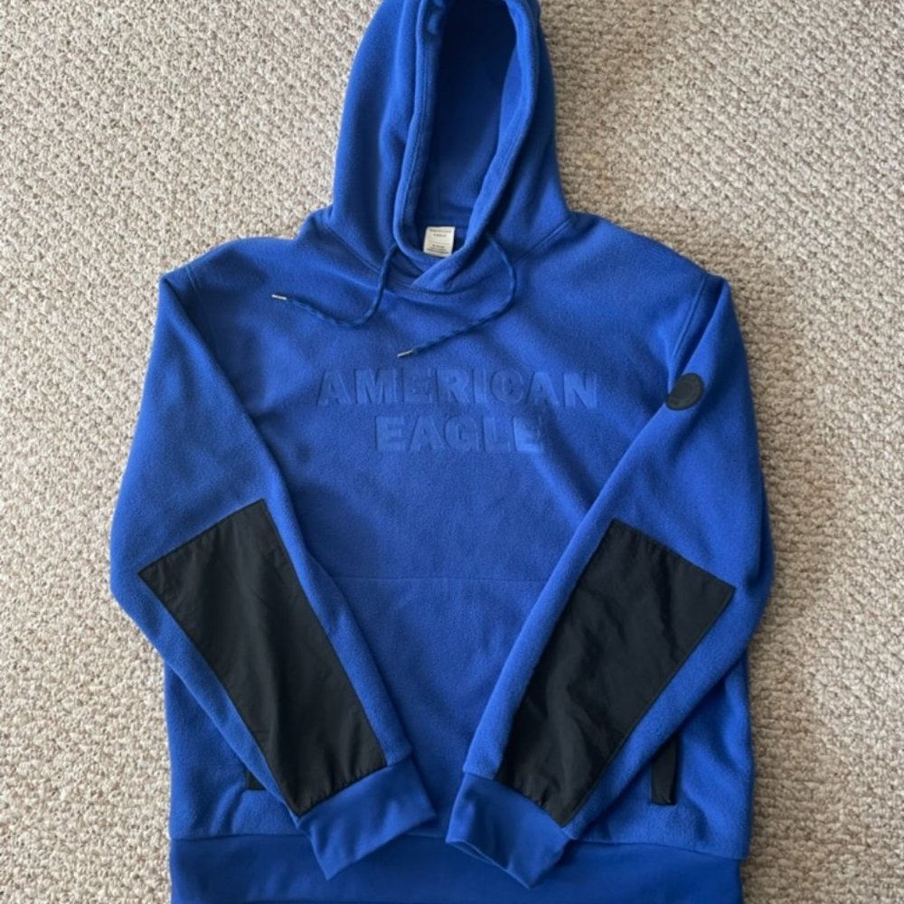 Blue American Eagle Hoodie